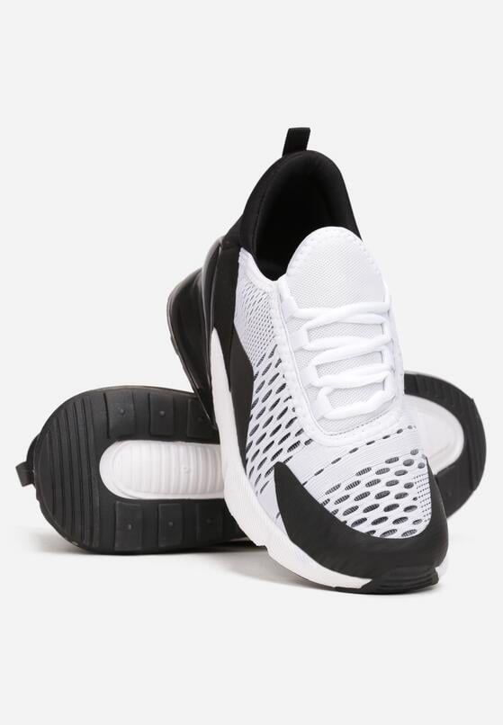 Sneakers Alb cu negru 4