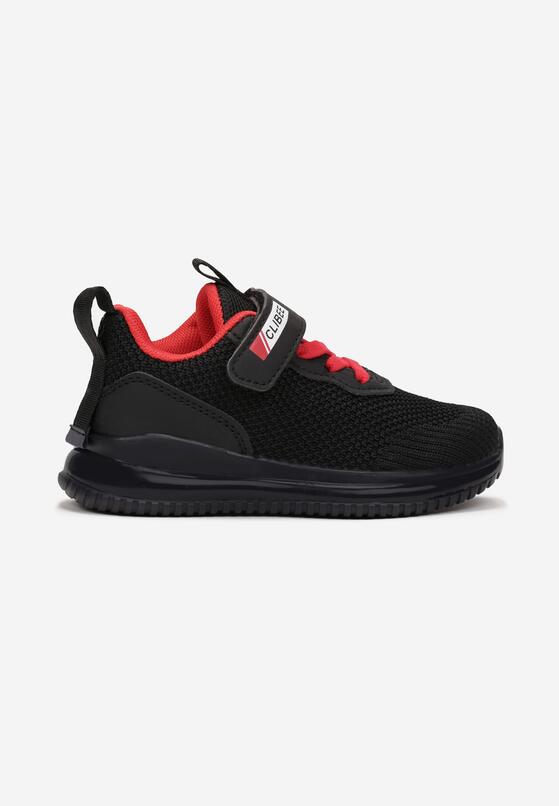 Pantofi sport Negru cu roșu 1