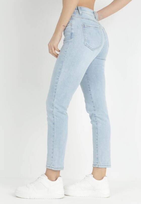 Jasnoniebieskie Jeansy Regular Hamie 3