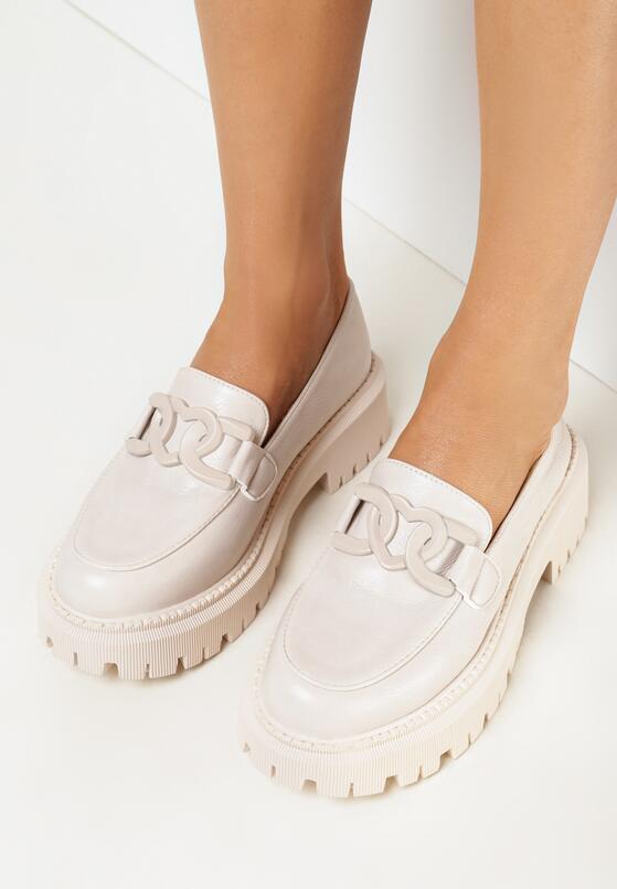 Mocasini Bej 2