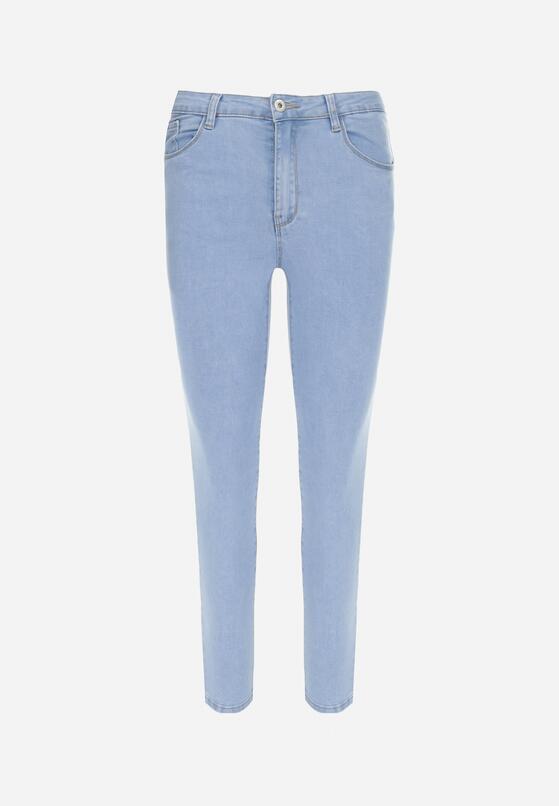 Niebieskie Jeansy Skinny z Efektem Push Up Judia 6