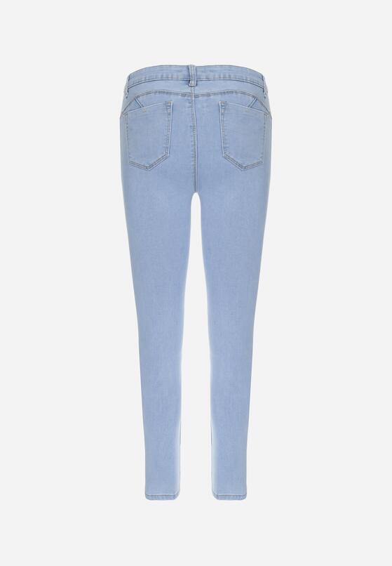 Niebieskie Jeansy Skinny z Efektem Push Up Judia 7