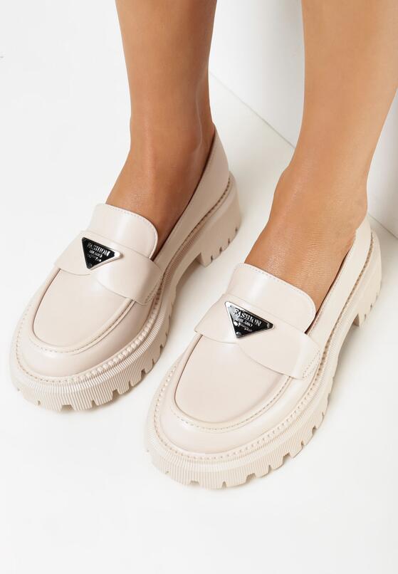 Mocasini Bej 2