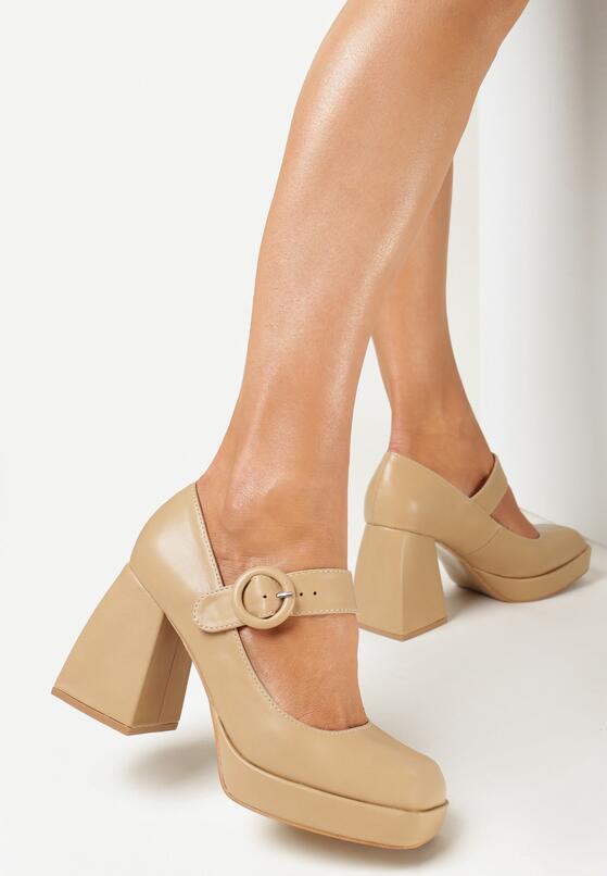 Pantofi casual Bej 2