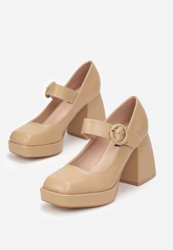 Pantofi casual Bej 4