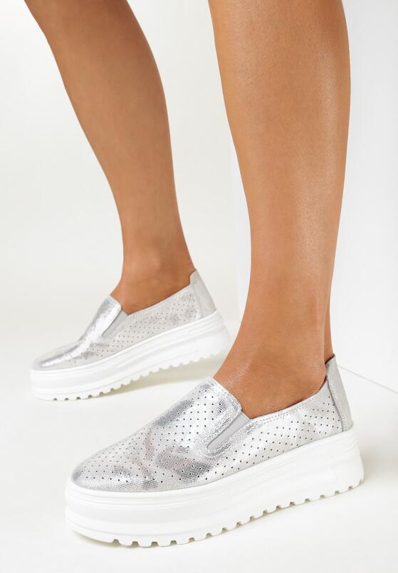 Pantofi casual Argintii 1