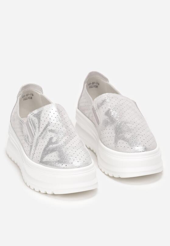 Pantofi casual Argintii 4