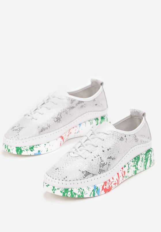 Pantofi casual Argintii 4