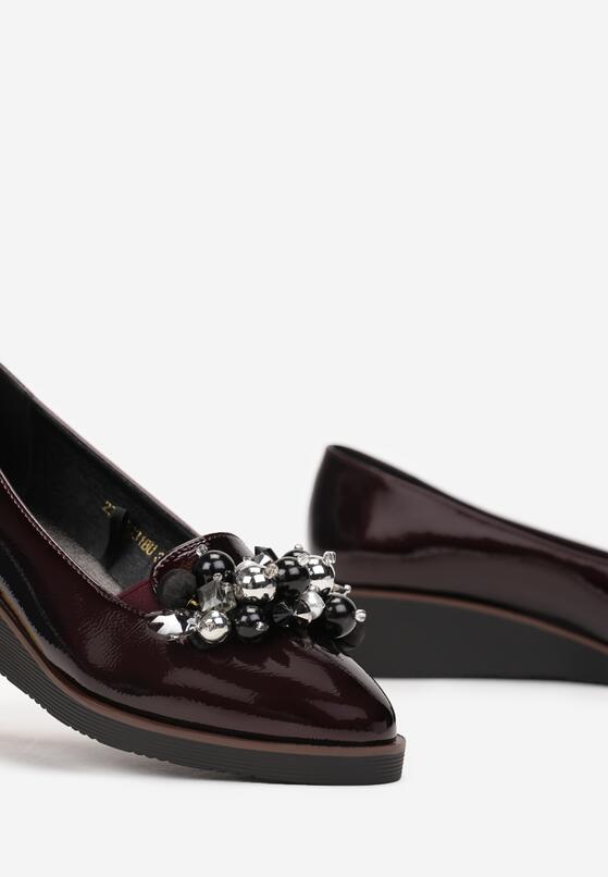 Mocasini Bordo închis 5