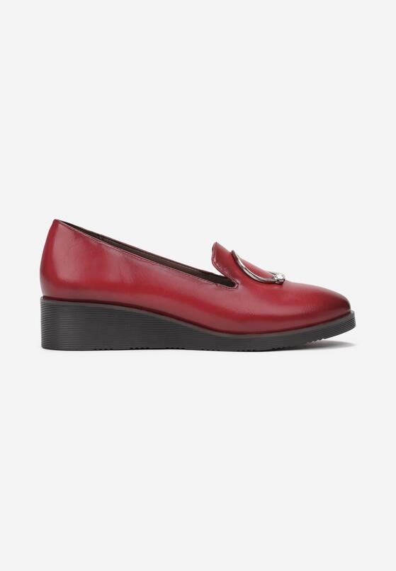 Mocasini Bordo închis 3