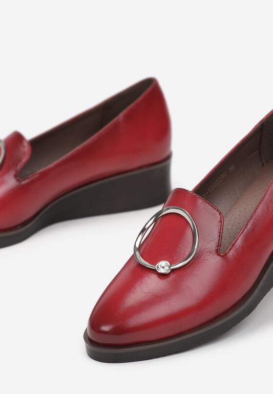 Mocasini Bordo închis 5