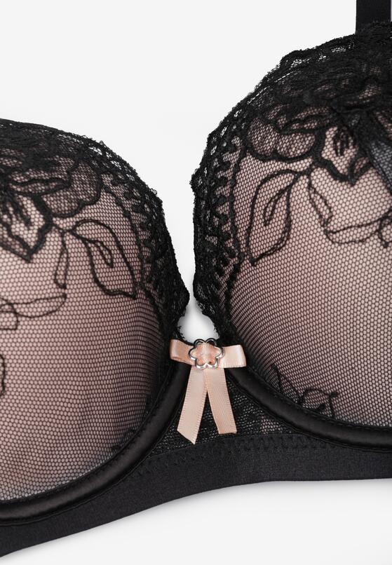 Sutien Negru cu bej 2