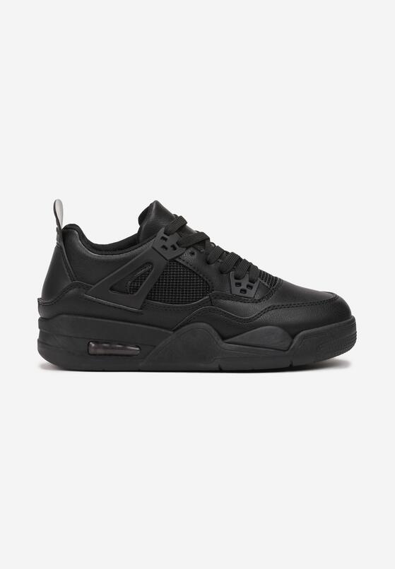 Czarne Sneakersy na Grubej Podeszwie Bilimmi 1