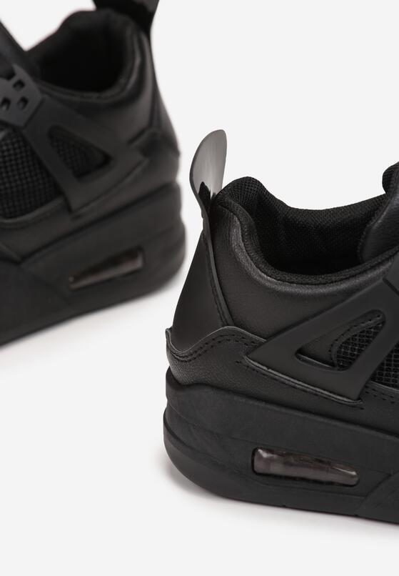 Czarne Sneakersy na Grubej Podeszwie Bilimmi 3