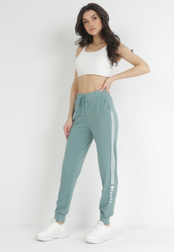 Pantaloni Verde mentă 2