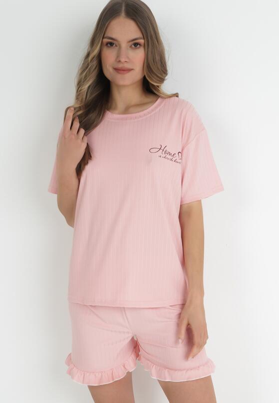Compleu pijama Roz 3