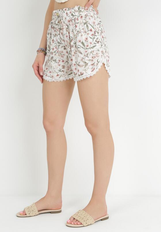 Pantaloni scurți Albi 1