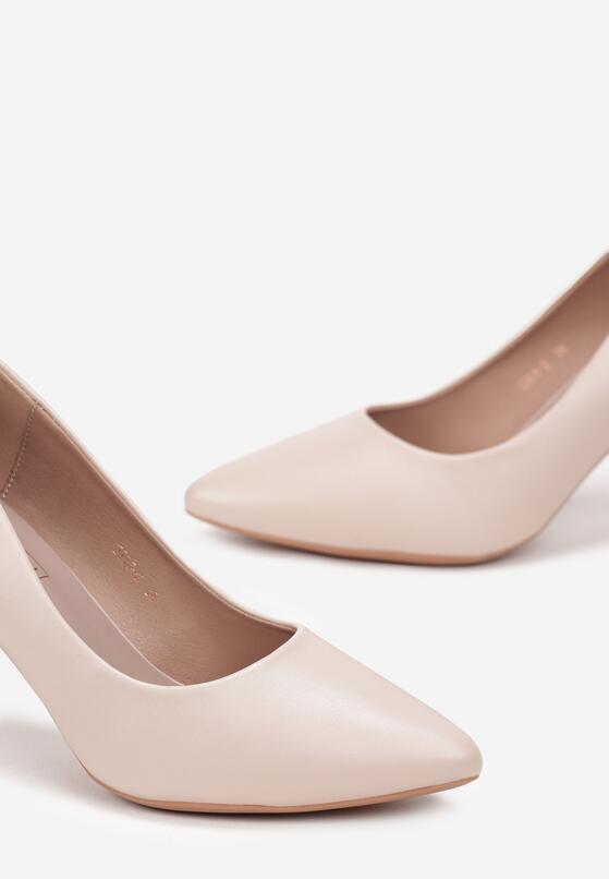 Pantofi cu toc Roz 5