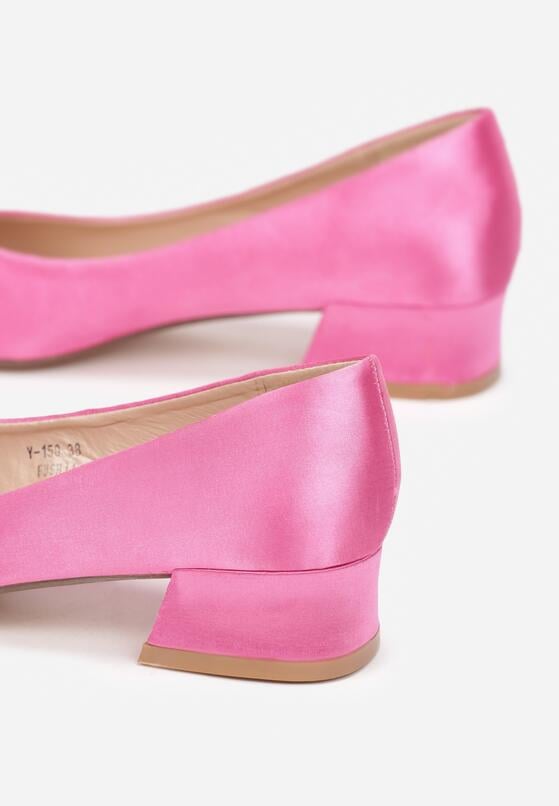 Pantofi cu toc Fucsia 5