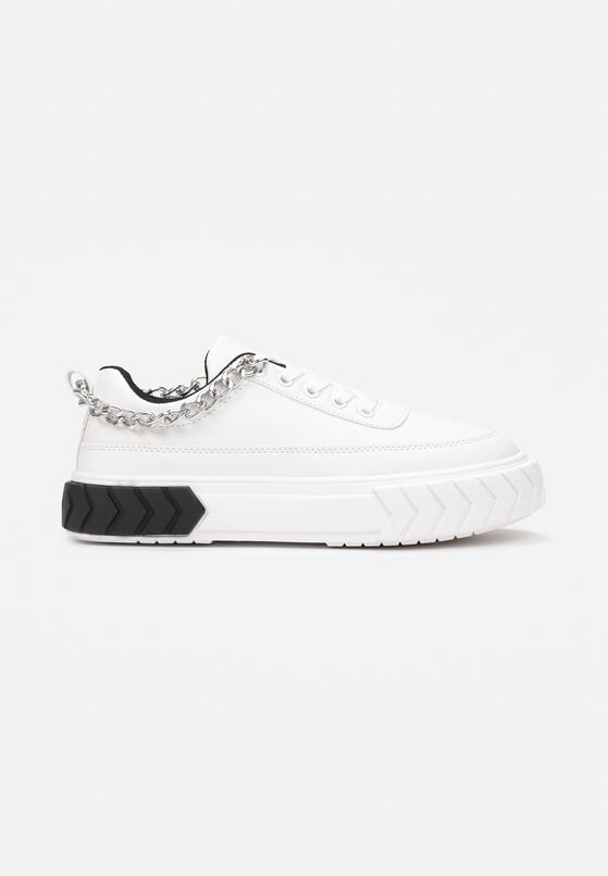 Sneakers Alb cu negru 3
