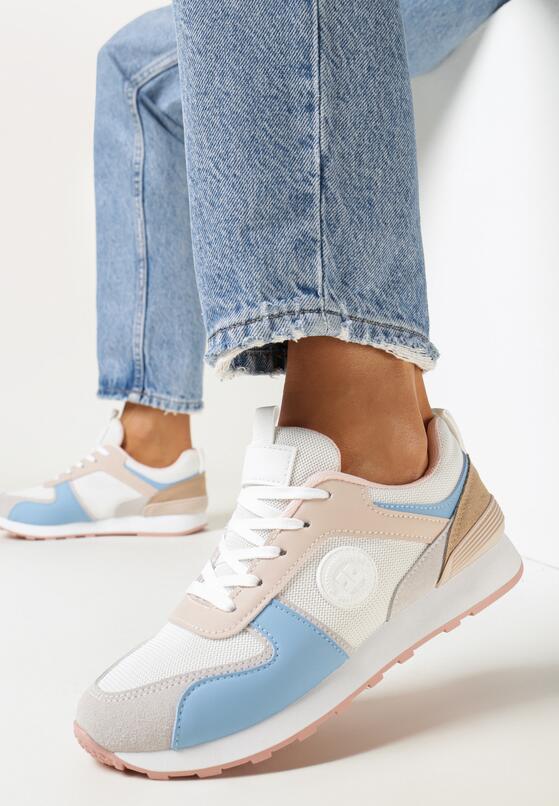 Sneakers Alb cu gri 1