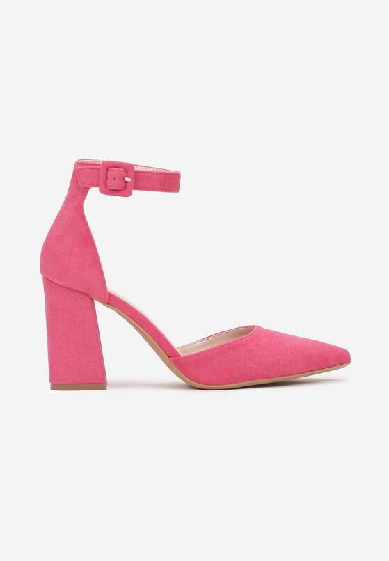 Pantofi cu toc Fucsia 3