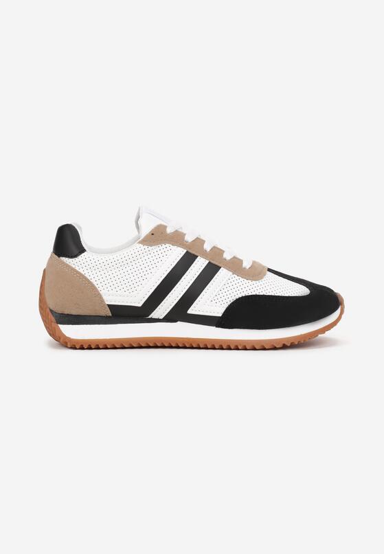 Sneakers Alb cu negru 3