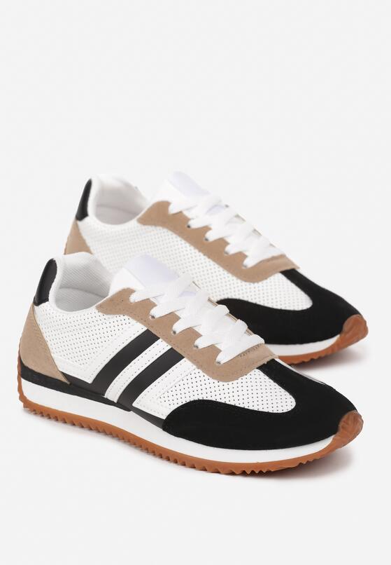 Sneakers Alb cu negru 4