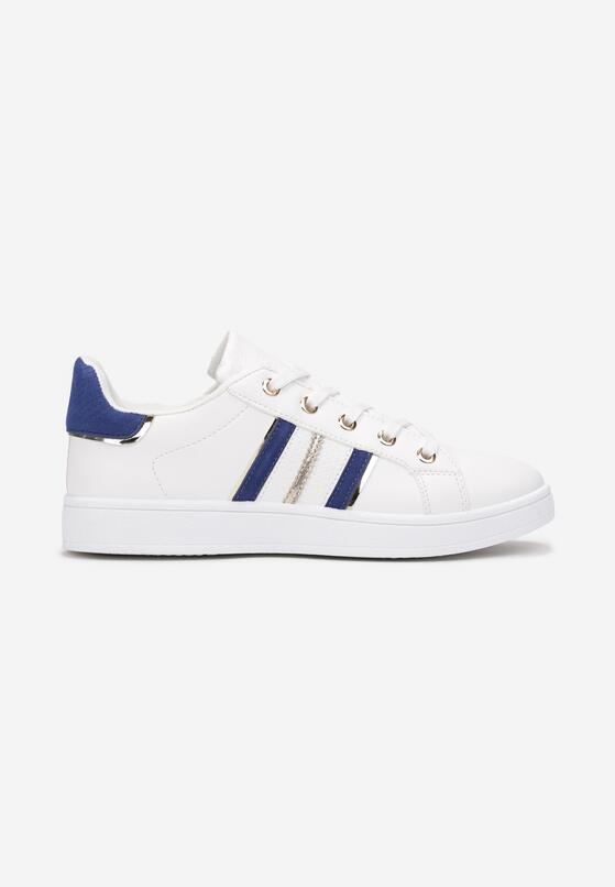 Sneakers Alb cu albastru 3