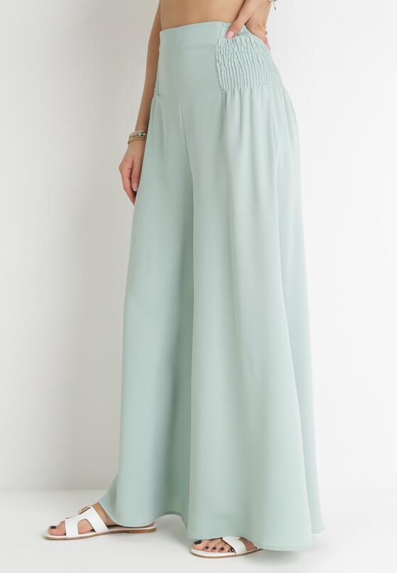 Pantaloni Verde mentă 3