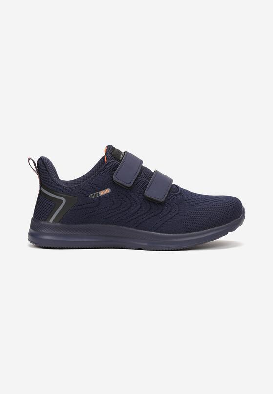 Pantofi sport Bleumarin cu portocaliu 1