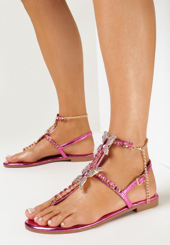 Sandale Fucsia 2