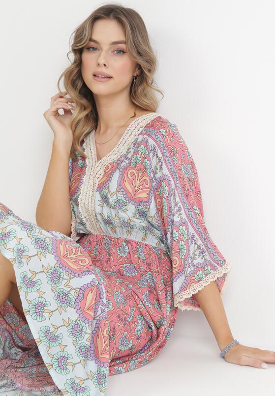 Rochie Roz închis 4