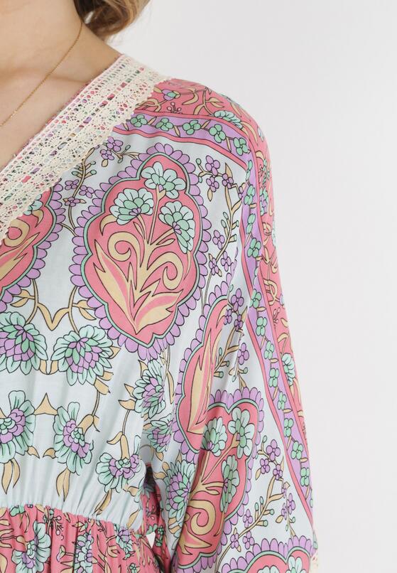 Rochie Roz închis 5