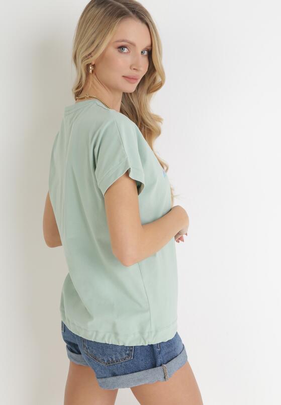 T-shirt Verde mentă 3