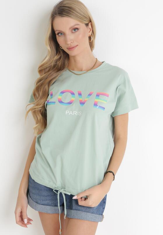 T-shirt Verde mentă 4