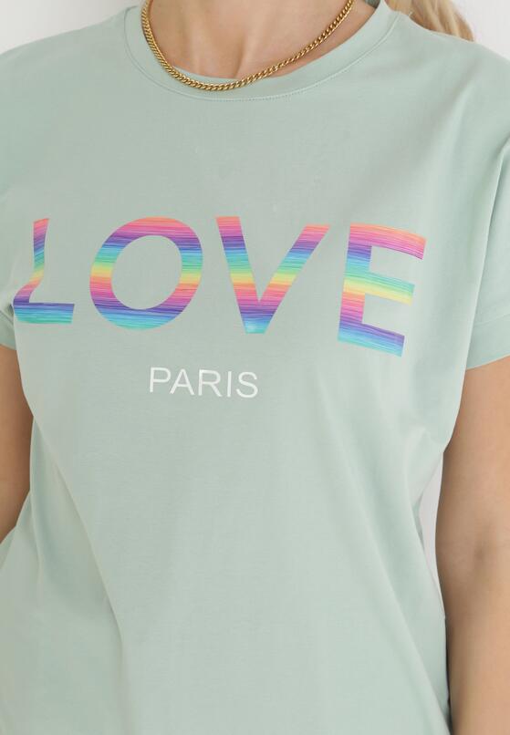 T-shirt Verde mentă 5