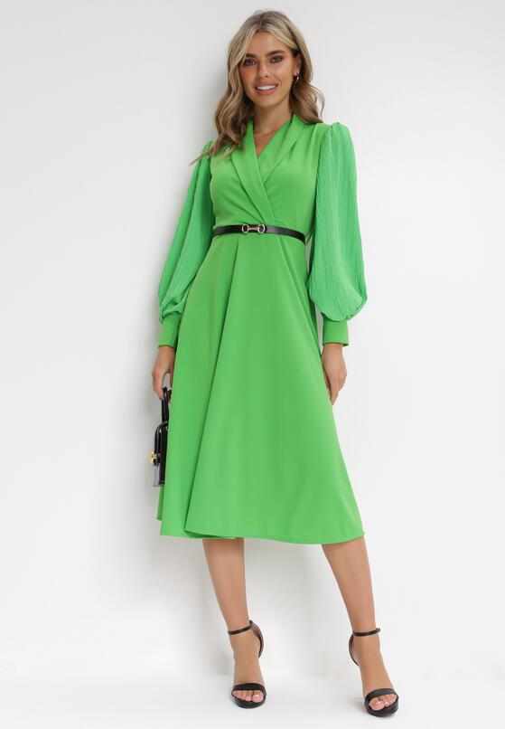 Rochie Verde deschis 2