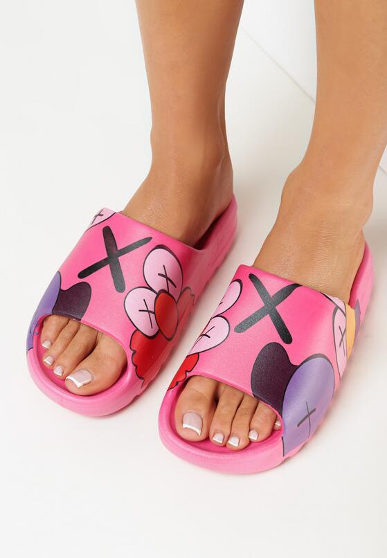Papuci Fucsia 2