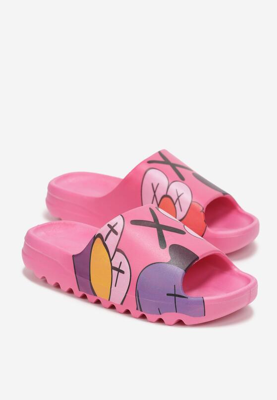 Papuci Fucsia 4