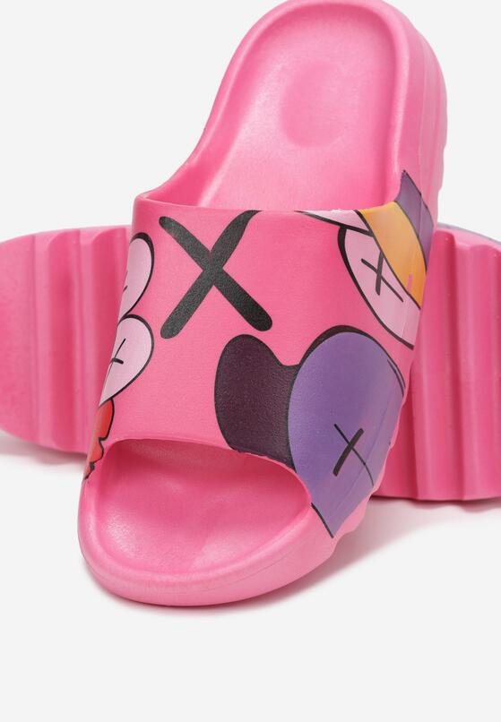 Papuci Fucsia 5