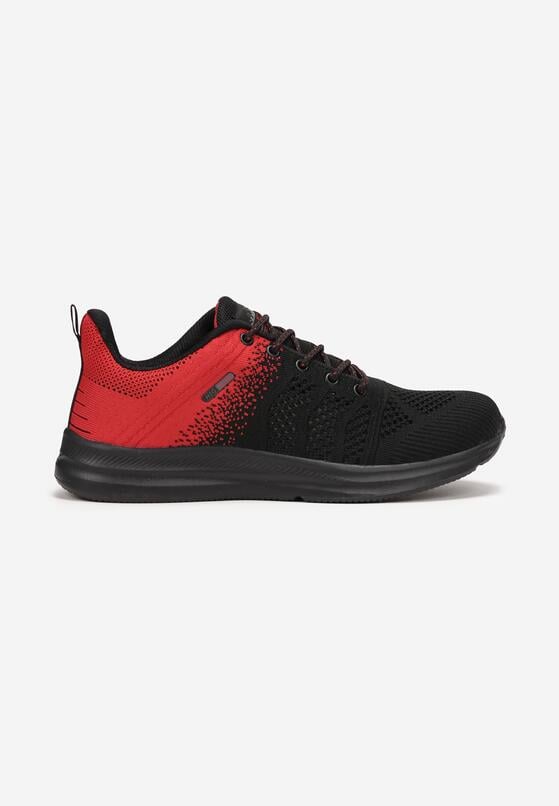 Pantofi sport Negru cu roșu 1