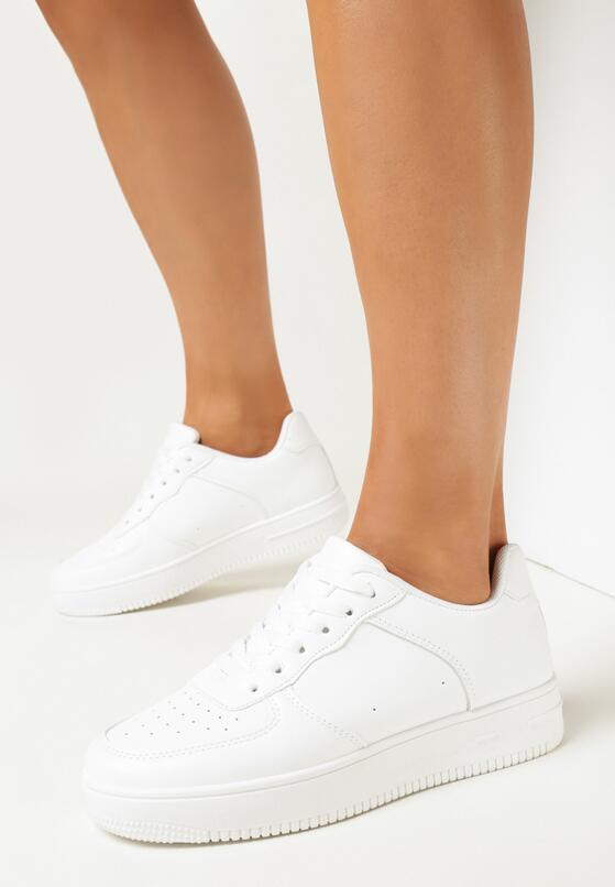 Białe Sneakersy na Platformie Zerassa 2