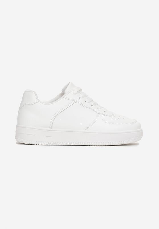 Białe Sneakersy na Platformie Zerassa 3