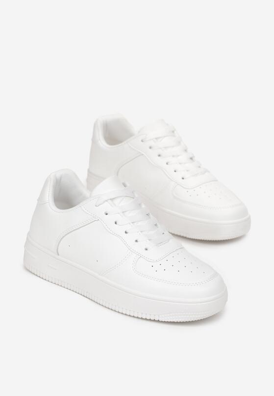 Białe Sneakersy na Platformie Zerassa 4