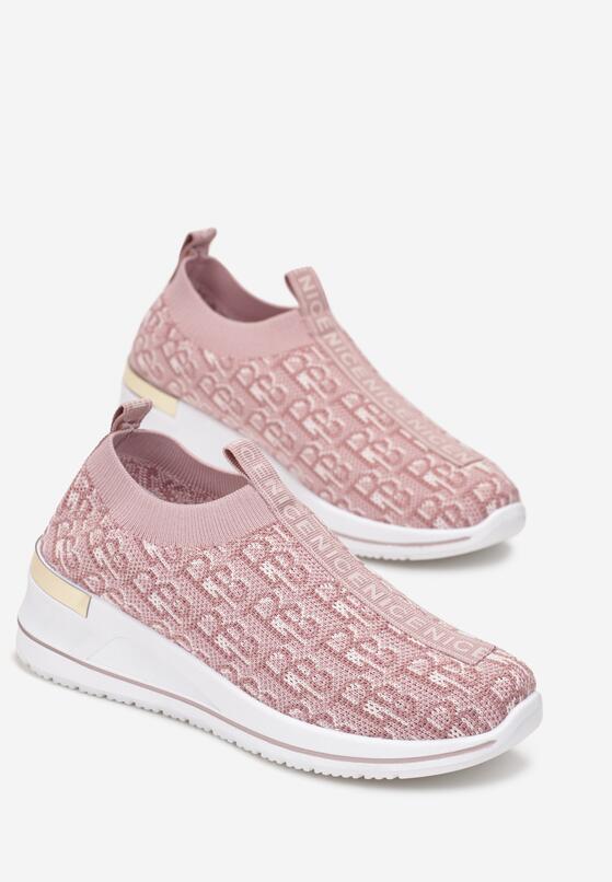 Sneakers Roz cu alb 4