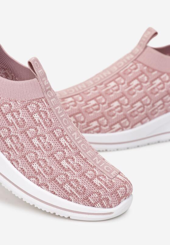 Sneakers Roz cu alb 5
