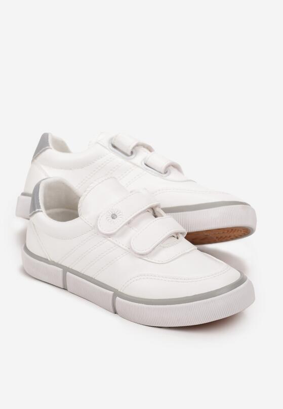 Pantofi sport Alb cu gri 2