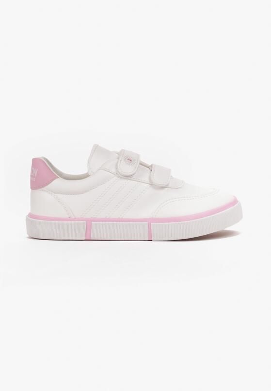 Pantofi sport Alb cu roz 1