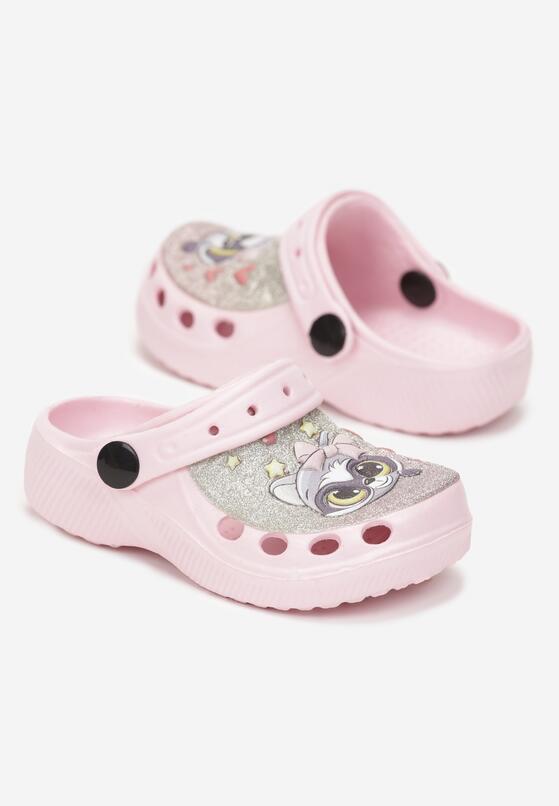 Papuci Roz cu fucsia 2